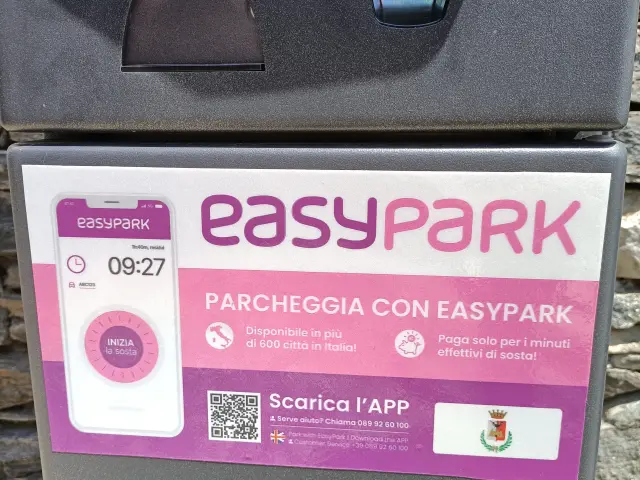 Attivato il servizio di pagamento Easy Park per le aree di sosta