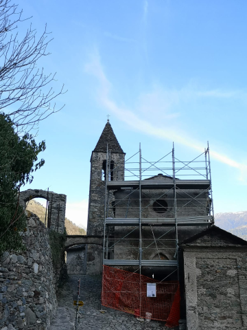 L’antica chiesa Santa Perpetua, primi lavori di conservazione
