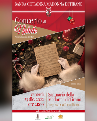 Concerto di Natale - Banda Cittadina Madonna di Tirano