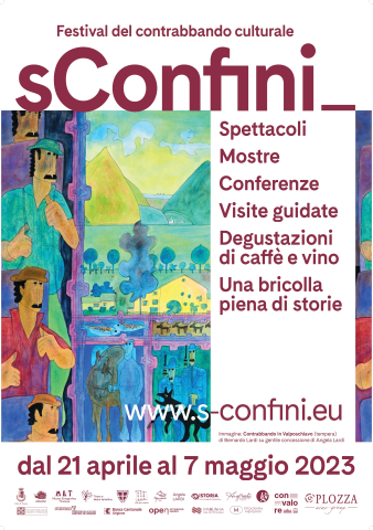 Parte questo fine settimana “sConfini”, il Festival culturale transfrontaliero fra Tirano e Val Poschiavo alla sua seconda edizione