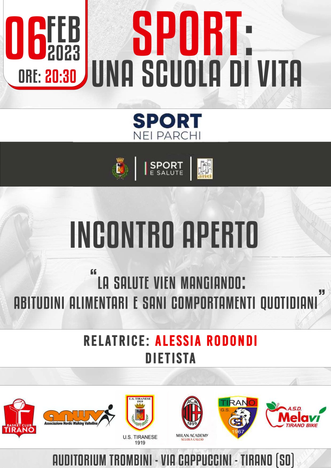 2° incontro "Sport: una scuola di vita"