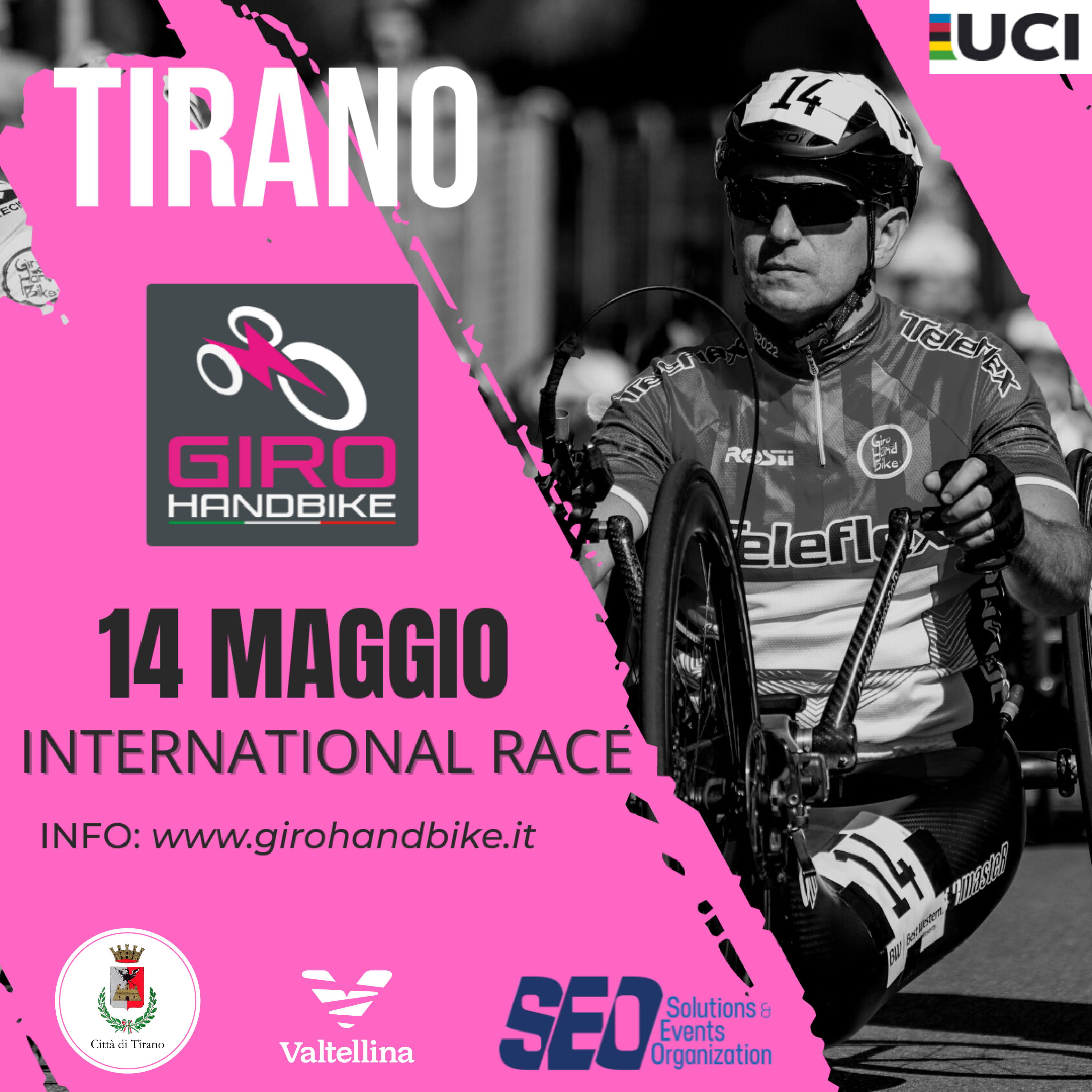 13° giro d’Italia Handbike - Tirano 2a tappa del tour 